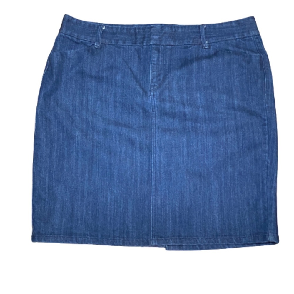 Old Navy Knee Length Jeans Skirt Size 14